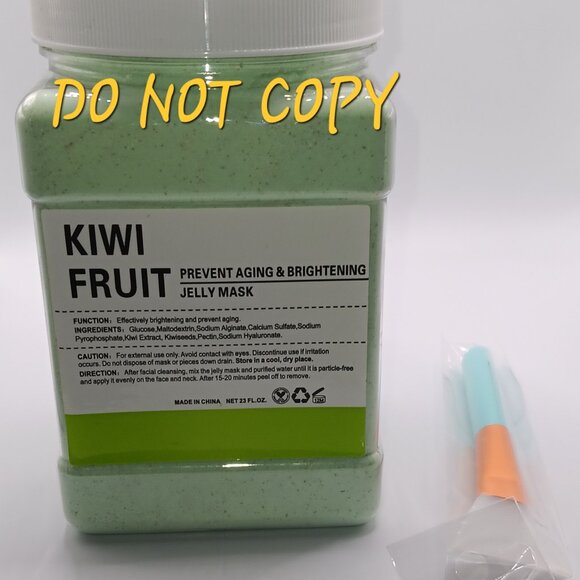 Kiwi Fruit Jelly Peel Off Mask - Anti Aging & Brightening Facial Treatment - Picture 1 of 3